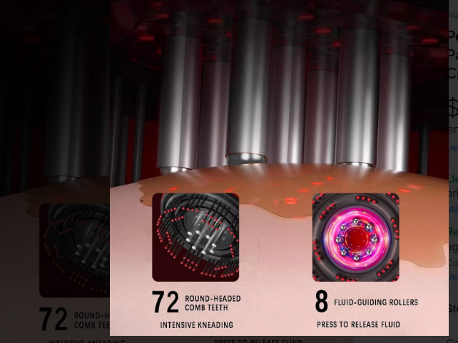 Cepillo para el crecimiento del cabello